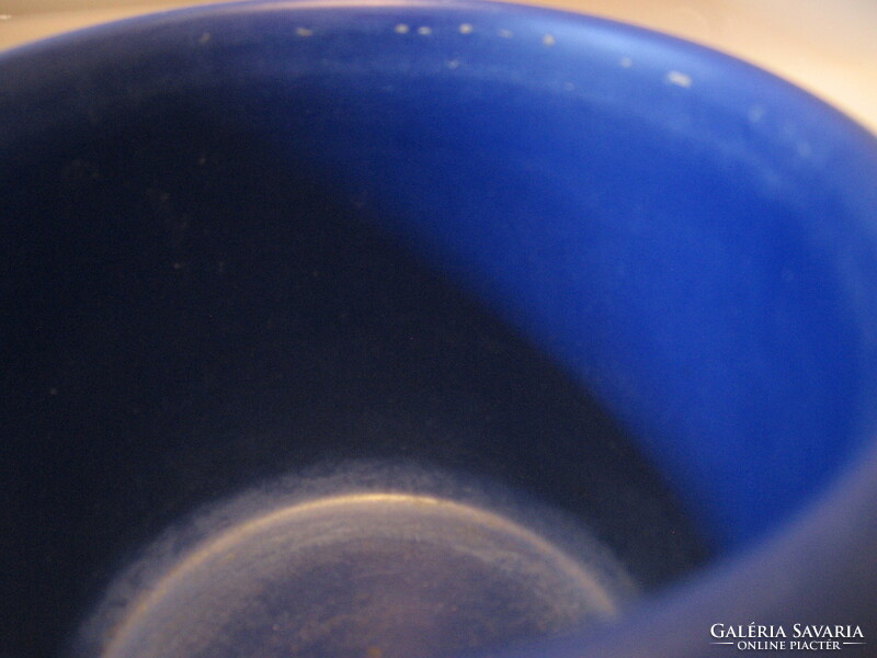 Blue medium ceramic bowl