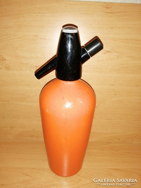 Retro narancssárga szódásszifon 2 literes