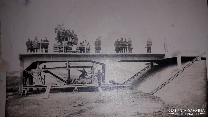 Antik SZEGED a Belvárosi tiszai híd ( belvárosi híd építése ) fotó a képek szerint