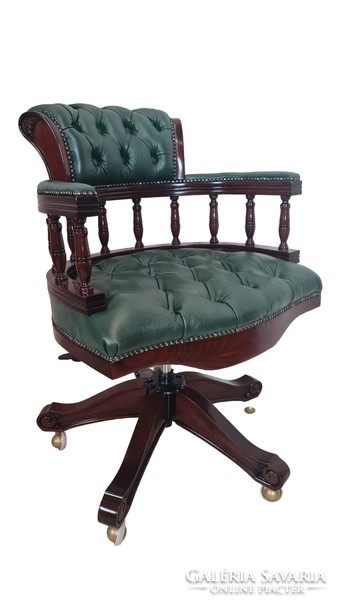 A674 chesterfield captain's chair, desk chair