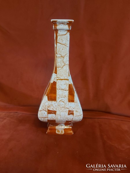 Special porcelain vase, 28 cm high, marked