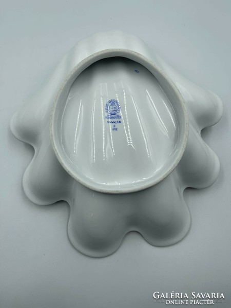 Herend siang noir shell-shaped tray