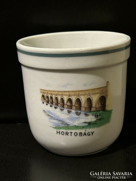 Cup with Hortobágy inscription