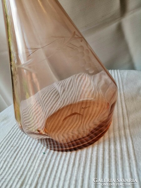 Lazac színű csiszolt palack