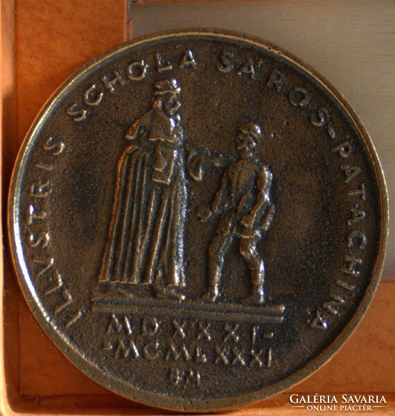 Miklós Borsos ll. Memorial medal of Ferenc Rákóczi