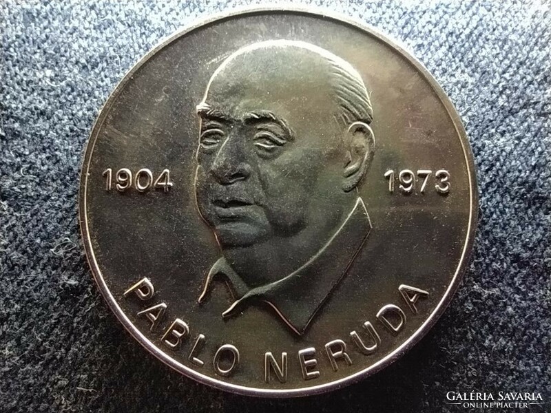 German Democratic Republic poet Pablo Neruda 1973 commemorative medal (id64562)