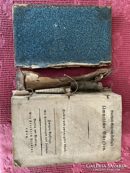 Gotthold Ephraim Lessing's sämmtliche Schriften antik könyv, 1809-es kiadás