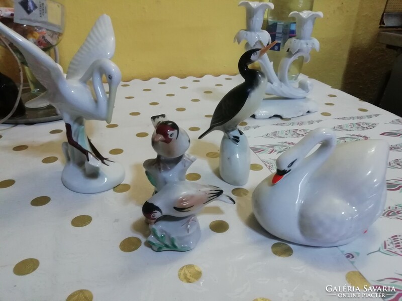 Porcelán madár figurák hibátlan állapotban