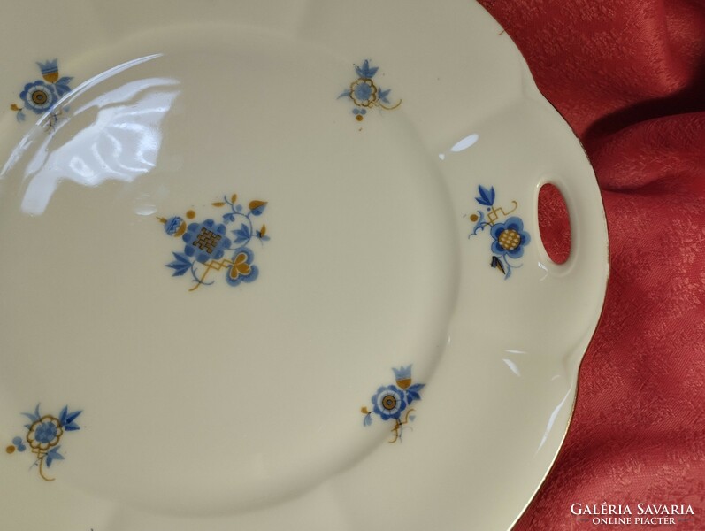 Antique porcelain serving bowl, centerpiece