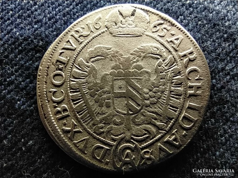 Ausztria I. Lipót (1657-1705) ezüst 6 Krajcár 1665 CA (id77755)