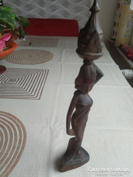 Eastern wooden sculpture for sale!