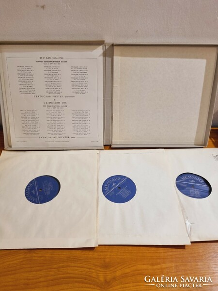 Bach st.John vinyl collection 3 discs