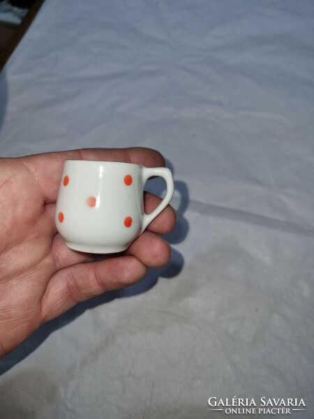 Old small porcelain mug