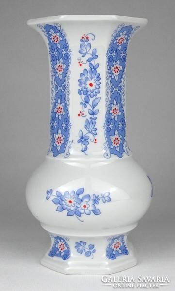 1N038 Régi keleties Lichte porcelán váza 18.5 cm