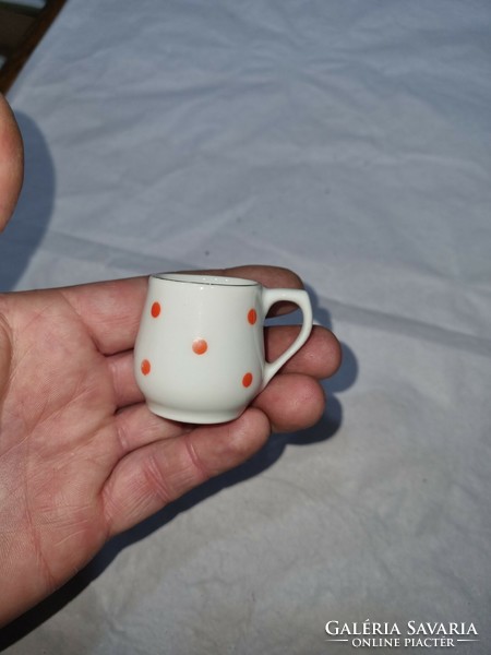 Old small porcelain mug