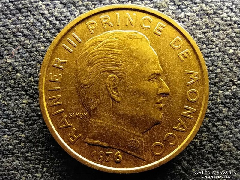 Monaco Rainier III (1949-2005) 10 centimes 1976 (id67748)