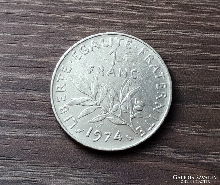 1 Franc, France 1974