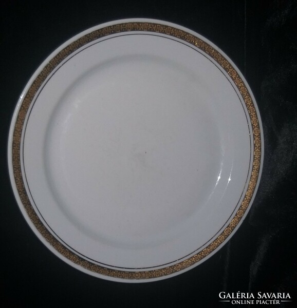 Alföldi porcelain plate with gold border 24 cm