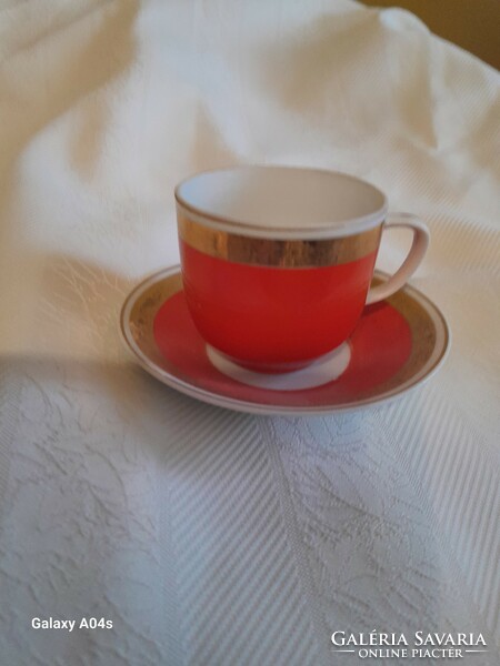 Red coffee cup retro