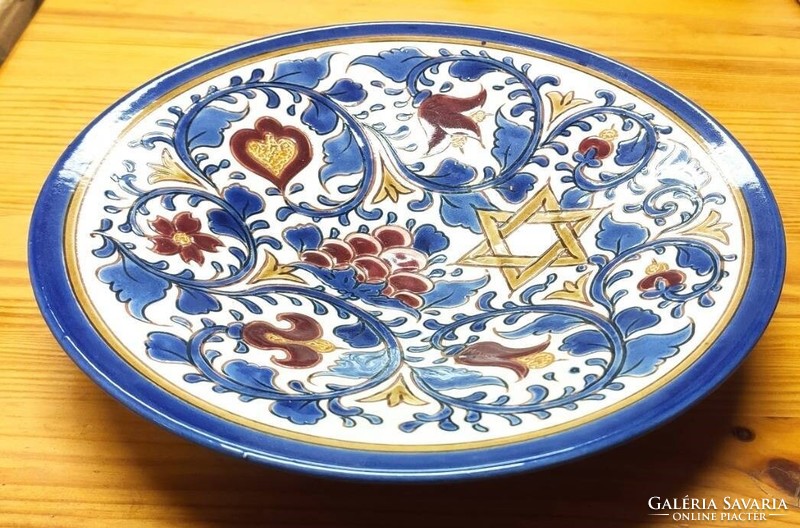 Szentendre ceramic bowl, Kósa skármá - 22 cm - art&decoration