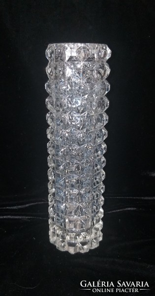 Retro glass vase 22 cm