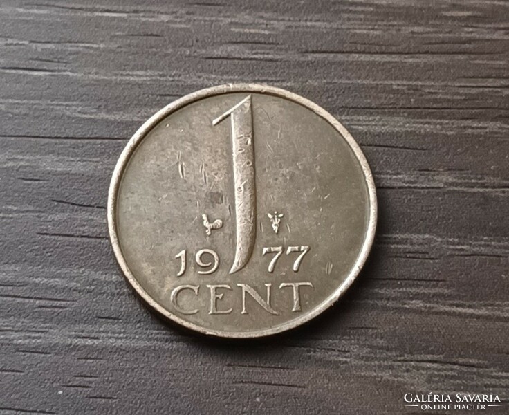 1 cent,Hollandia 1977