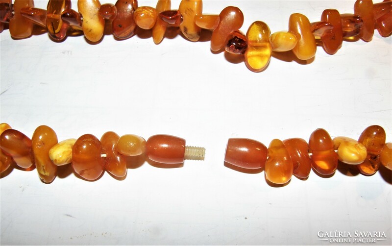 Amber necklace - 51 cm