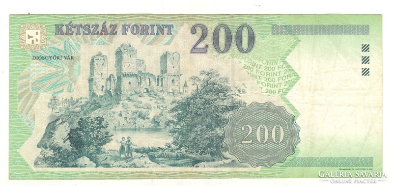 200 forint 1998 "FE" 2.