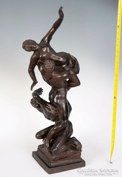 Abduction of Sabine Women by Giambologna (after).