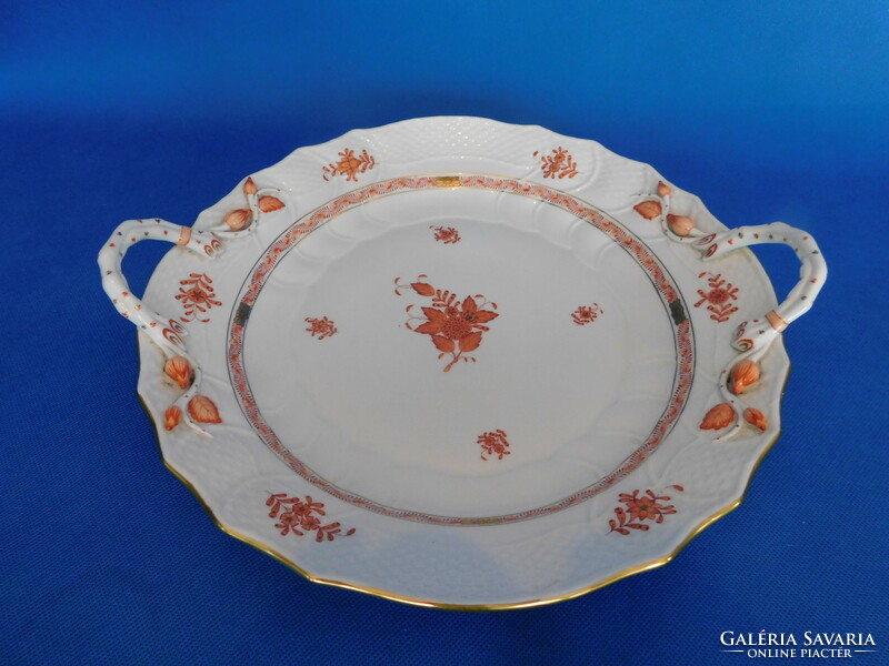 Herend Apponyi giant cake plate, fruit plate