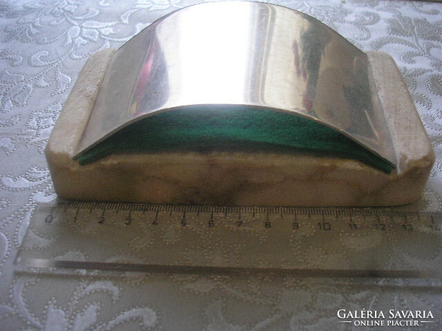 Régi tapper ami márvány íróasztalra végleges restaurálás előtti  állapotban vagy levélnehezék eladó