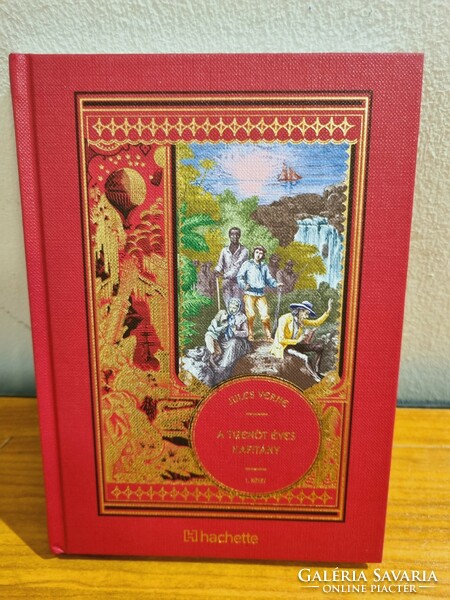 Jules Verne: A Tizenöt éves kapitány 1. Kötet Új!