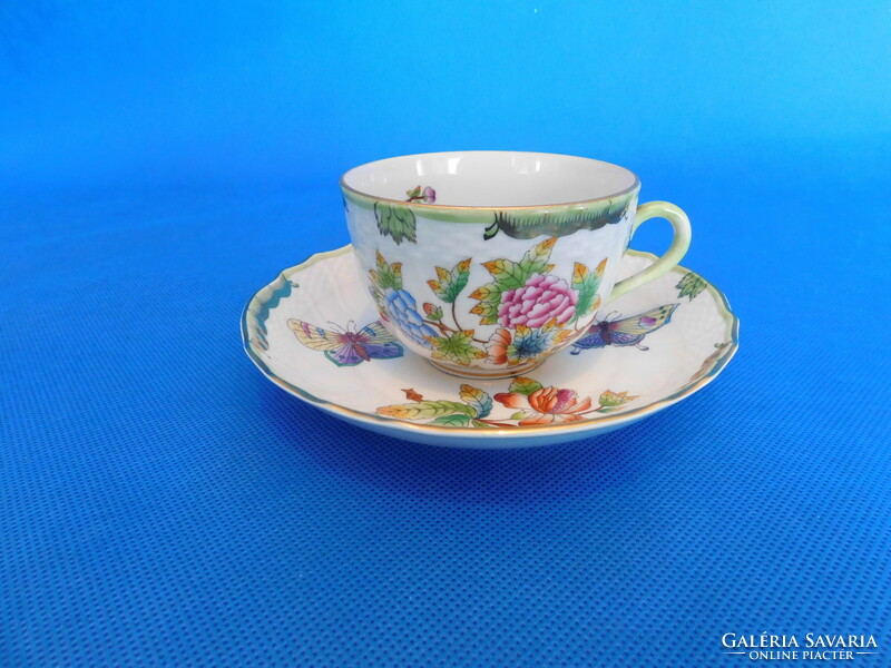 Herend Victoria giant tea cup + base