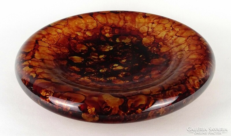 1N085 flawless artistic glass centerpiece serving bowl 30 cm