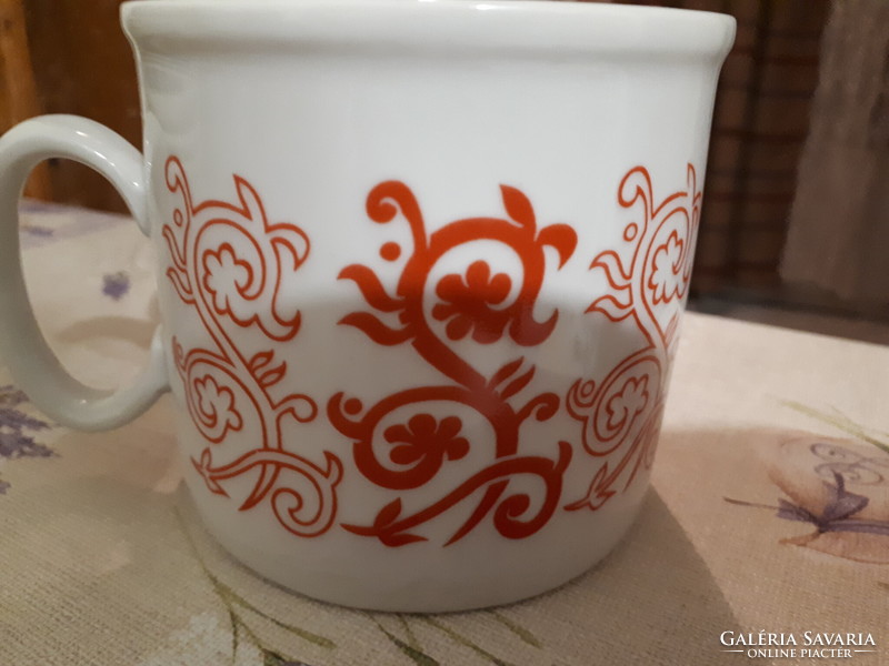 Hollóháza tendril pattern mug