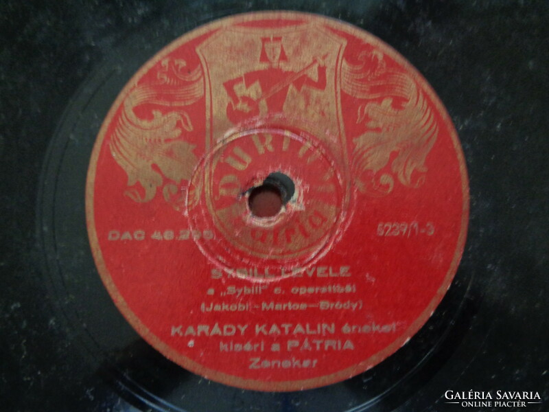 8 Katalin vinyl records from Karády