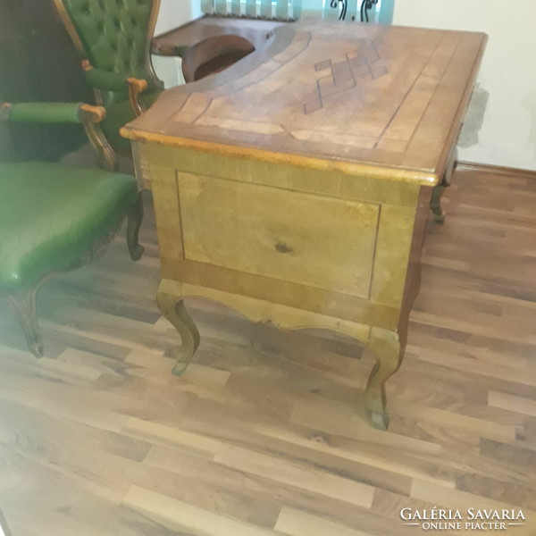Antique inlaid table