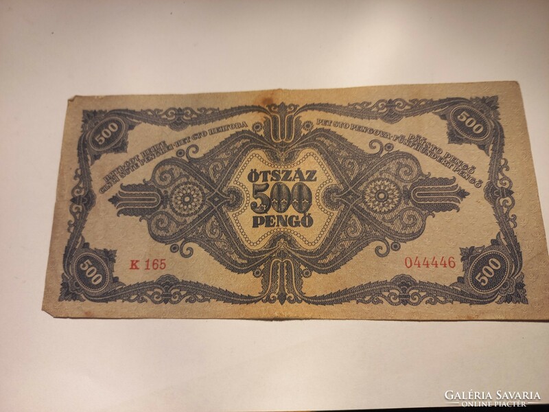 1945 500 pengő ef