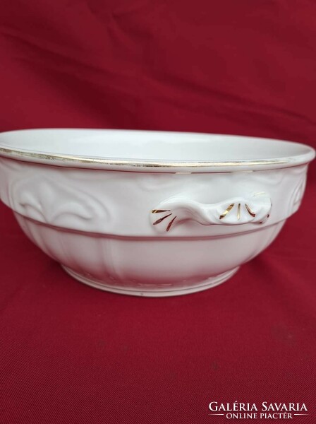 Mcp czechoslovakia beautiful lily eared patty bowl bowl village collectors nostalgia piece