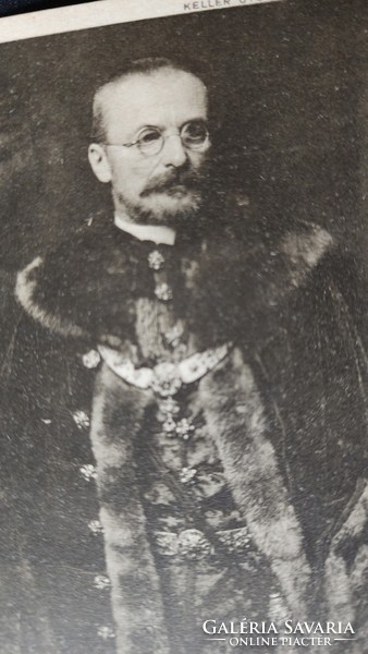 Circa 1913 Count István Tisza Hungarian Prime Ministers fancy Hungarian dress murder bp Róheim-villa