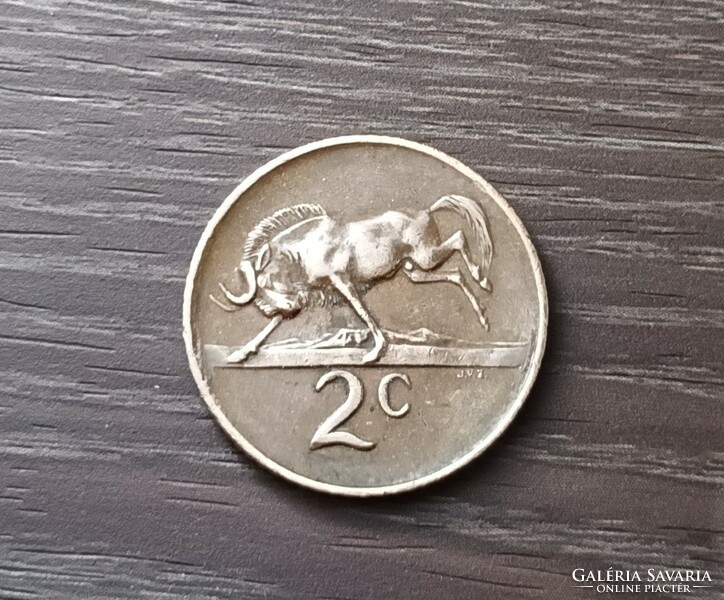 2 cent,Dél-Afrika 1965