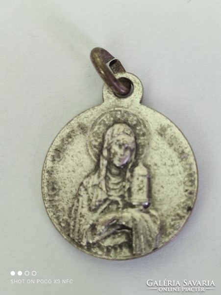 Franciscus  Assisiensis Santa Clara  és Ecco Homo Jerusalem (OBC) medál kettő darab szent ereklye