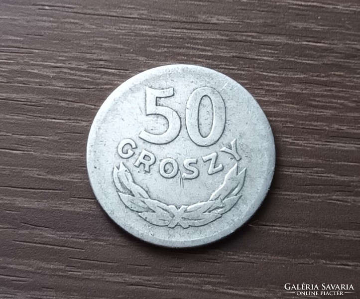 50 groszy,Lengyelország 1949