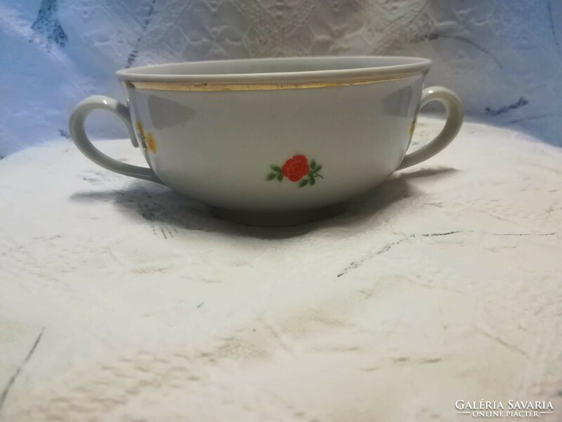 Zsolnay porcelain soup cup
