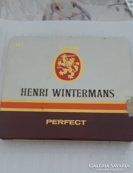 Henri Wintermans Perfect fém szivarka doboz eladó