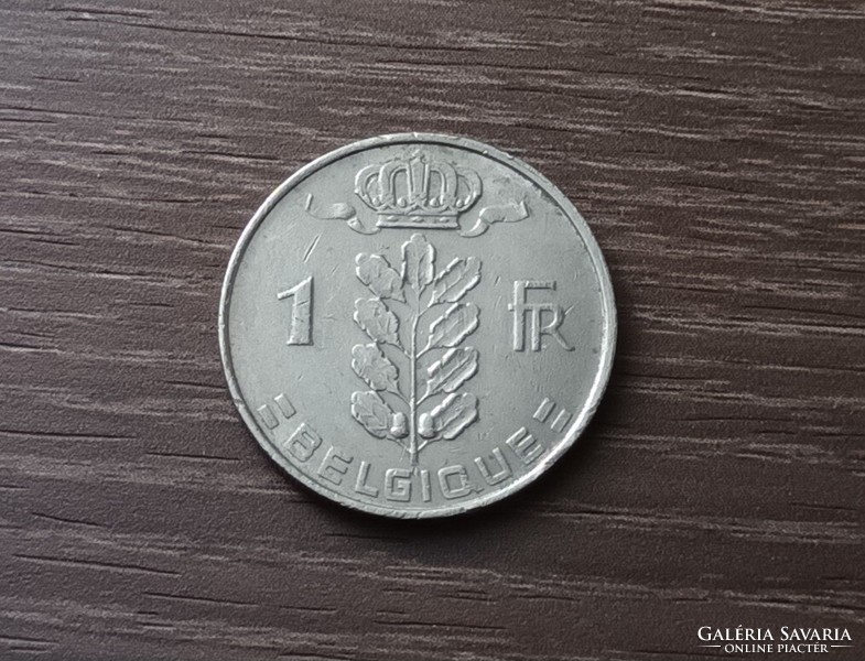 1 Franc, Belgium 1958