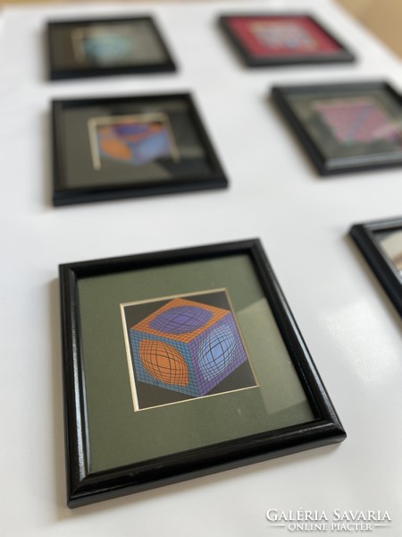 Vasarely style miniatures