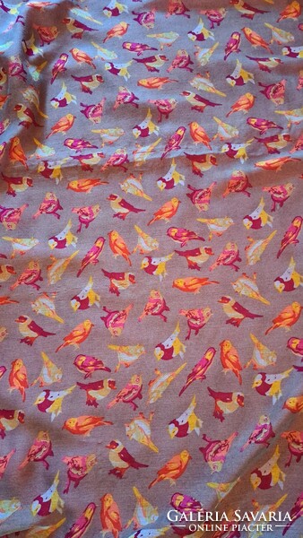 Women's colorful bird scarf (l3802)