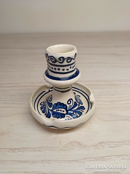 Ceramic candle holder, ashtray