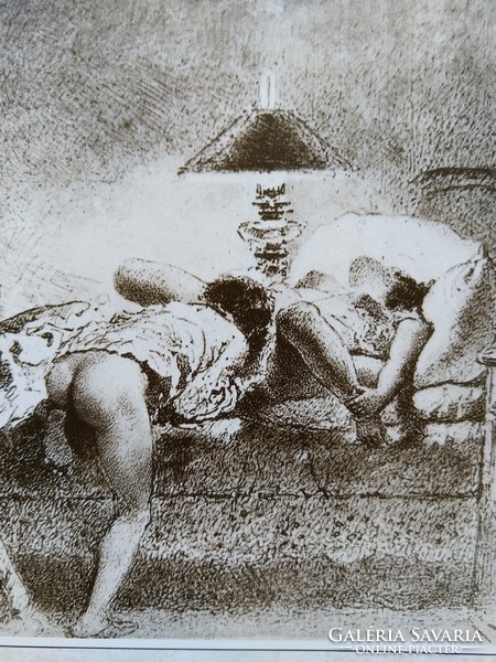 Erato, erotic illustrations by Zichy Mihályt. In German.